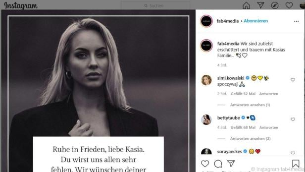 Ihre Agentur fab4media verabschiedt sich von Model Kasia Lenhardt