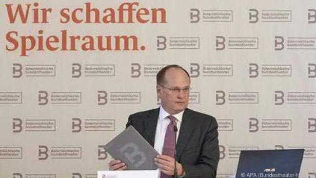 Holding-Geschäftsführer Christian Kircher bei der Präsentation der Zahlen der Coronasaison 2019/20