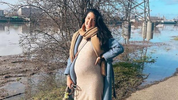 Mom-Shaming: Rebecca Mir erntet Kritik für Schwangerschafts-Foto