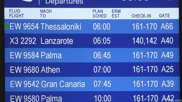 Flüge aus Deutschland nach Mallorca stark gefragt