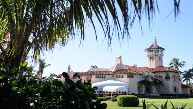 Donald Trumps Luxusresort Mar-a-Lago in Palm Beach in Florida