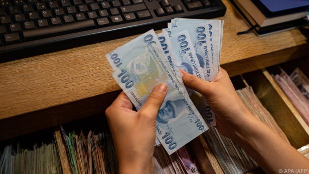 Türkische Lira hat wieder geringeren Wert