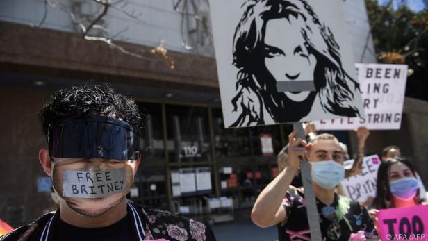 Fans fordern "Freiheit" für Popstar Britney Spears