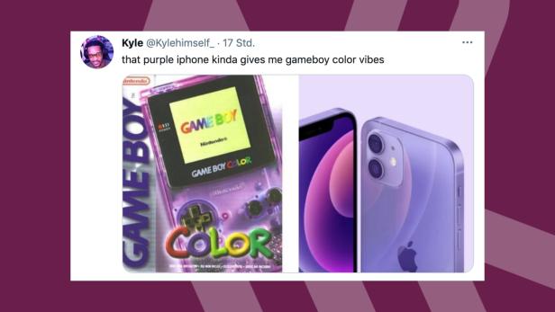 Das sind die besten Memes zum neuen lila iPhone 12