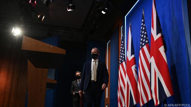 Britischer Außenminister Raab traf am Montag bereits US-Amtskollegen Blinken