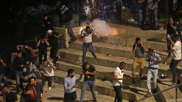 Gewaltsame Auseinandersetzungen in Jerusalem