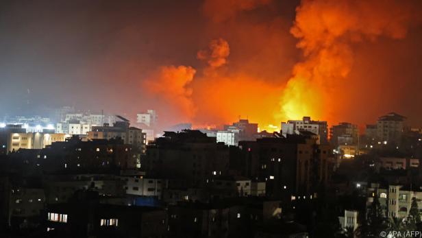 Der Gazastreifen brennt