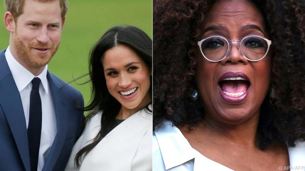 Erfolgsteam: Harry, Meghan und US-Talkshowlegende Oprah Winfrey