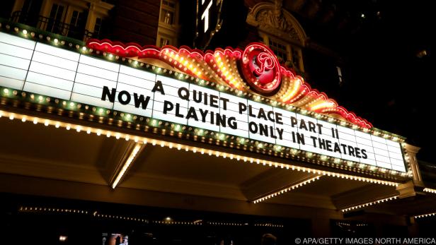 Ein Kino in Texas zeigt "A Quiet Place II"
