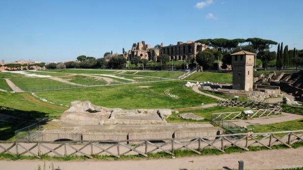 Roms Circus Maximus wurde zur Spielstätte (Archivbild)