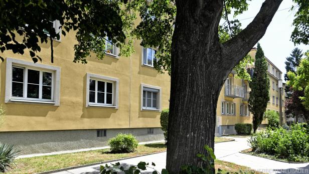 In diesem Wiener Wohnhaus starb die Jugendliche