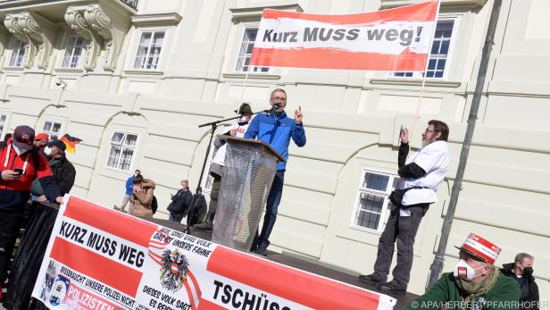 Die FPÖ - im Bild Parteichef Kickl - punktet bei Corona-Zweiflern