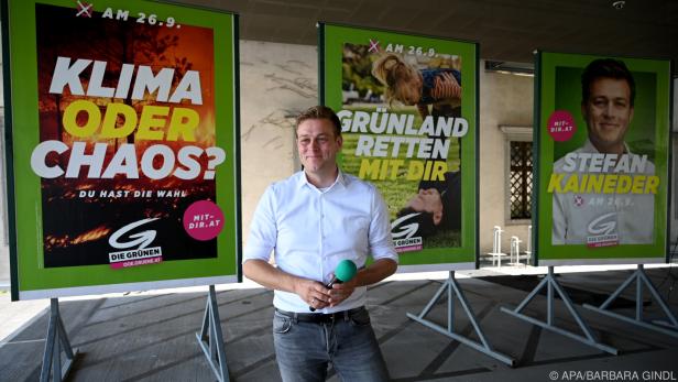 Stefan Kaineder geht erstmals als Spitzenkandidat ins Rennen