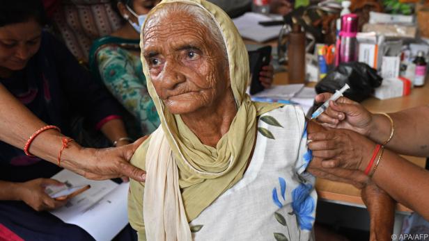 In Indien nimmt die Impfkampagne mittlerweile Fahrt auf