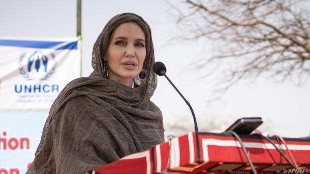 Angelina Jolie setzt sich für Menschenrechte ein