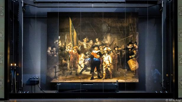 Bisher umfangreichste Untersuchung von Rembrandts "Nachtwache"