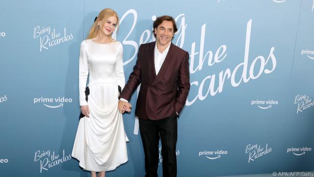 Nicole Kidman und Javier Bardem bei Premiere von "Being The Ricardos"