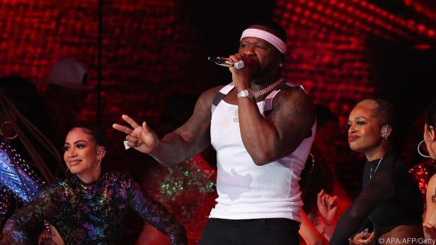 Rapper 50 Cent als Überraschungsgast