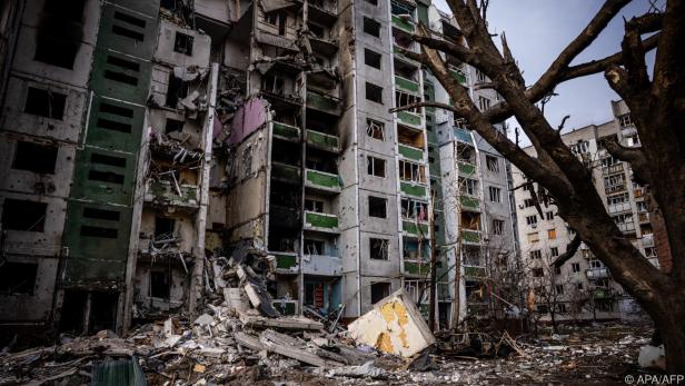 Versorgungslage in den zerstörten Städten der Ukraine wird schwierig