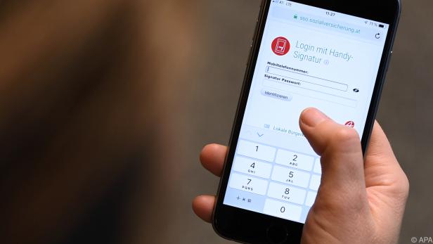 Die Handy-Signatur soll ab dem Sommer von der "ID-Austria" abgelöst werden