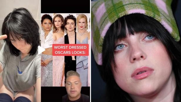 Billie Eilish nach den Oscars: Sie "scheißt" auf ModekritikerInnen