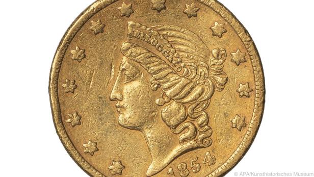 Die Kellogg-Münze ist eine Privatprägung aus dem Jahr 1854