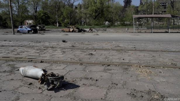 Enorme Zerstörungen in Mariupol