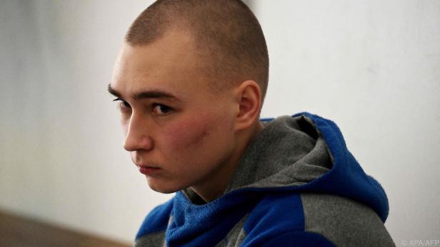 Russischer Soldat vor Gericht in Kiews
