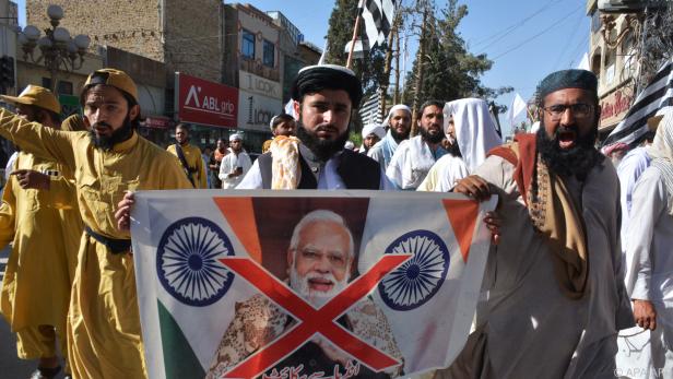 Die Mohammed-Aussagen führten auch zu Protesten gegen Modi
