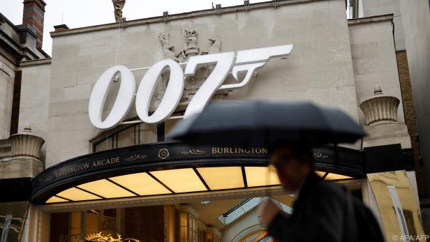 Das 007-Logo in London