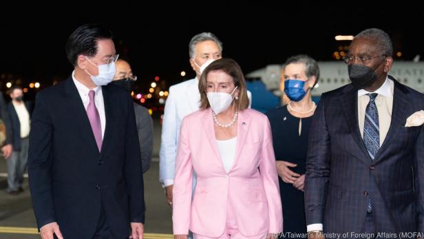 Pelosi auf Taiwan-Besuch