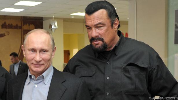 Steven Seagal gilt als Freund von Kremlchef Wladimir Putin