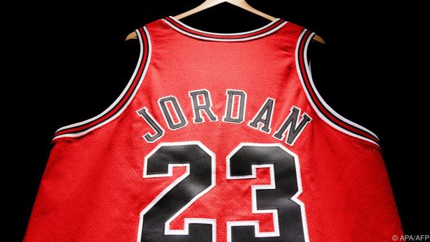 Trikot von Basketball-Legende Michael Jordan