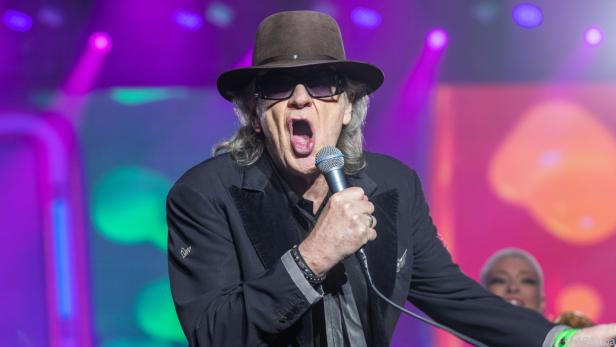 Udo Lindenberg bei einem Konzert in Deutschland