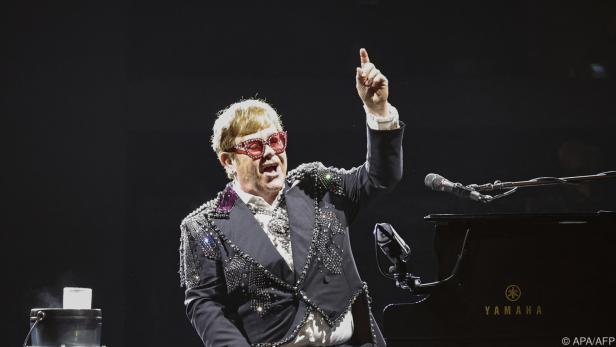 Elton John hat es auch mit 75 noch drauf