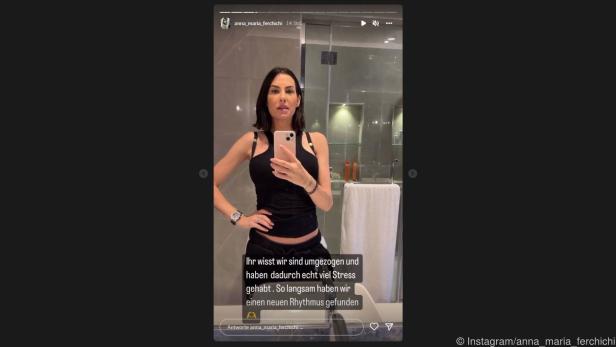 Anna-Maria Ferchichi meldete sich auf Instagram