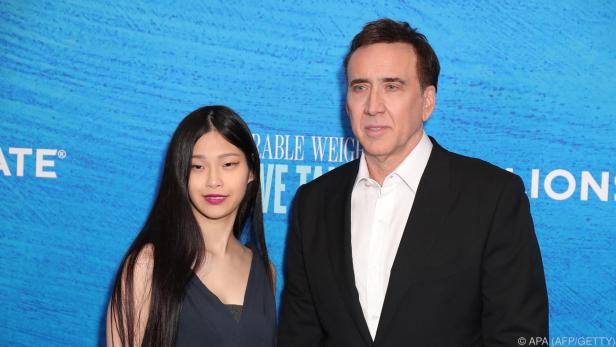 Nicolas Cage und seine Ehefrau Riko Shibata