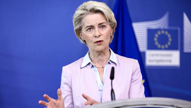 EU-Kommissionspräsidentin von der Leyen sandte eine Beileidsbekundung