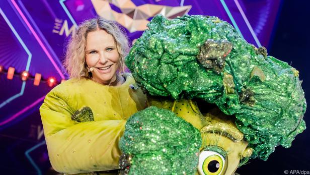 "The Masked Singer": Katja Burkard war "Der Brokkoli"