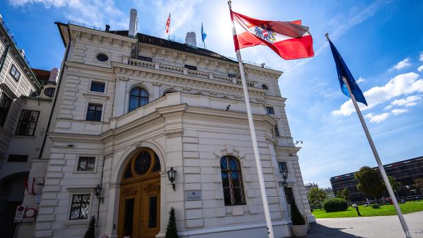 Die Präsidentschaftskanzlei in der Wiener Hofburg