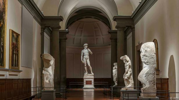 Die Galleria dell'Accademia di Firenze in neuem Glanze