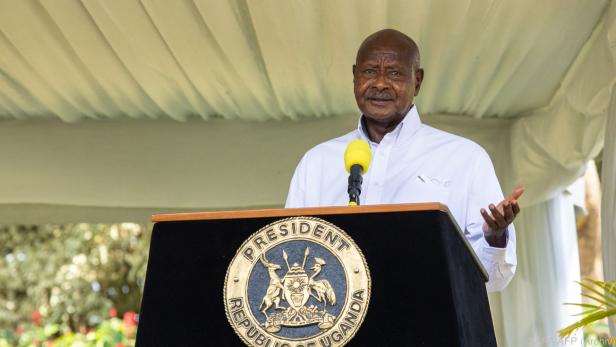 Ugandas Präsident  Yoweri Museveni