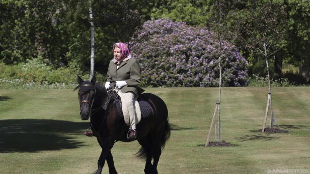 Queen Elizabeth II. ritt auch als 94-Jährige noch aus (Archiv, 2020)