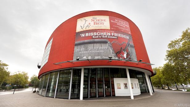 Gähnende Leere vor dem Theater am Marientor