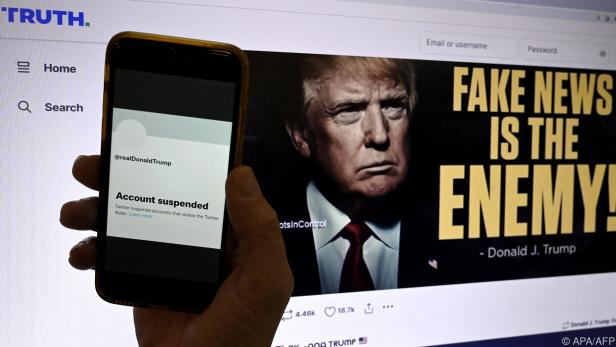 Ex-US-Präsident hält an eigener Social-Media-Plattform fest