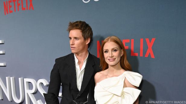 Eddie Redmayne als Serienkiller - mit Filmpartnerin Jessica Chastain