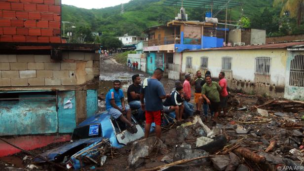 Heftige Regenfälle suchen derzeit Venezuela heim