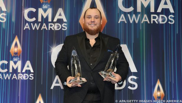 Country-Star Luke Combs wurde zum "Entertainer des Jahres" gekürt