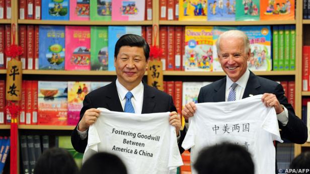 2012 trafen sich Xi Jinping und Joe Biden als Vizepräsidenten