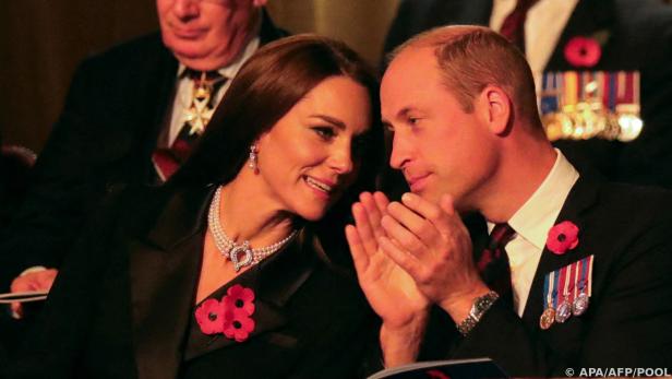 William und Kate bei einer Veranstaltung in London am Wochenende